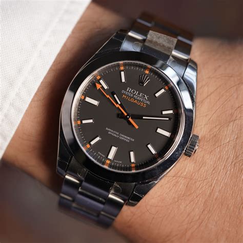 rolex milgauss referenze|rolex milgaus price.